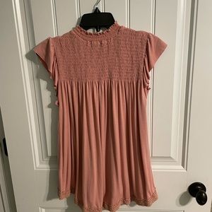mauve top